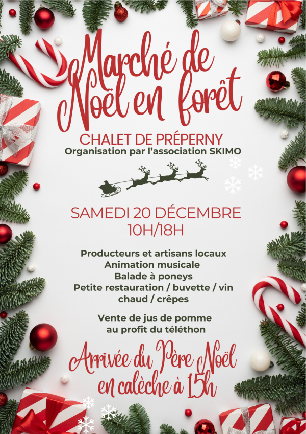 Marché de Noël en forêt - 20 décembre 2025
