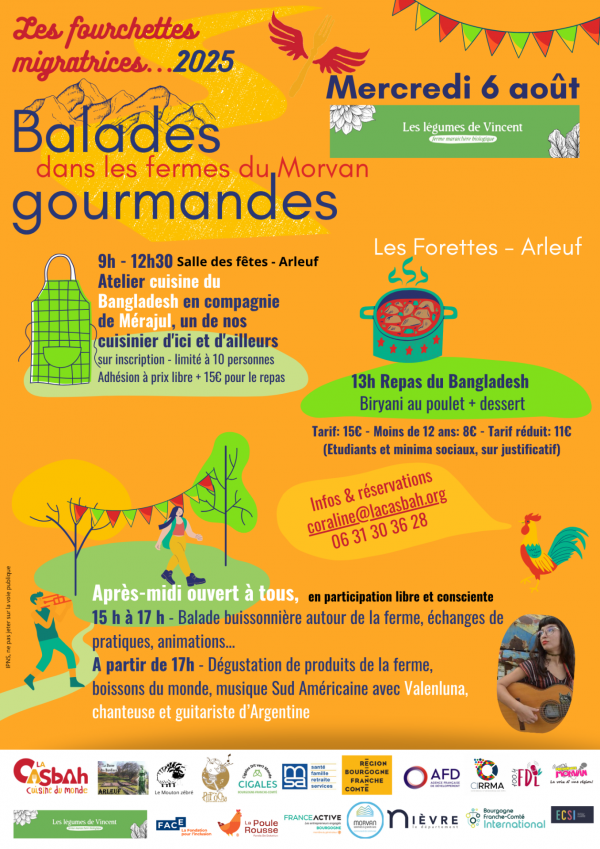 Balades gourmandes dans les fermes du Morvan - 6 août 2005